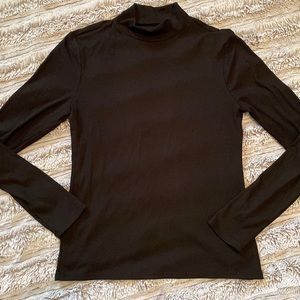 Black Thin Turtleneck